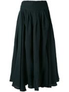 Black Crane - Wrap Skirt - Women - Linen/flax - S, Linen/flax