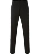Dolce & Gabbana Classic Chinos, Men's, Size: 50, Black, Cotton/spandex/elastane