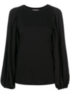 Sportmax Bell Sleeve Blouse - Black