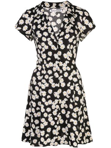 Reformation Concord Shirt Dress - Black
