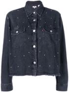 Levi's Cropped Denim Shirt - Black