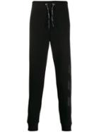 Philipp Plein Statement Logo Patch Track Pants - Black