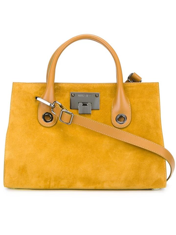 Jimmy Choo 'riley' Tote, Women's, Yellow/orange