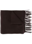 Toteme Oversized Scarf - Brown