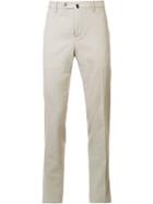 Pt01 Tailored Straight Fit Trousers - Neutrals