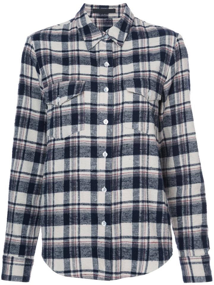 Jenni Kayne Flannel Work Shirt - Nude & Neutrals