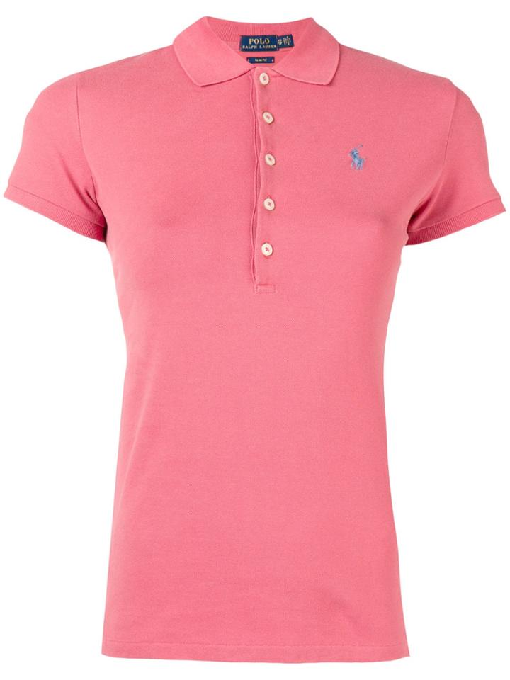 Polo Ralph Lauren Logo Patch Polo Shirt - Red