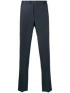 Canali Tailored Straight-leg Trousers - Blue