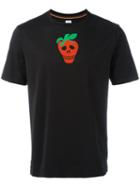Paul Smith Strawberry Skull T-shirt, Men's, Size: Large, Black, Cotton