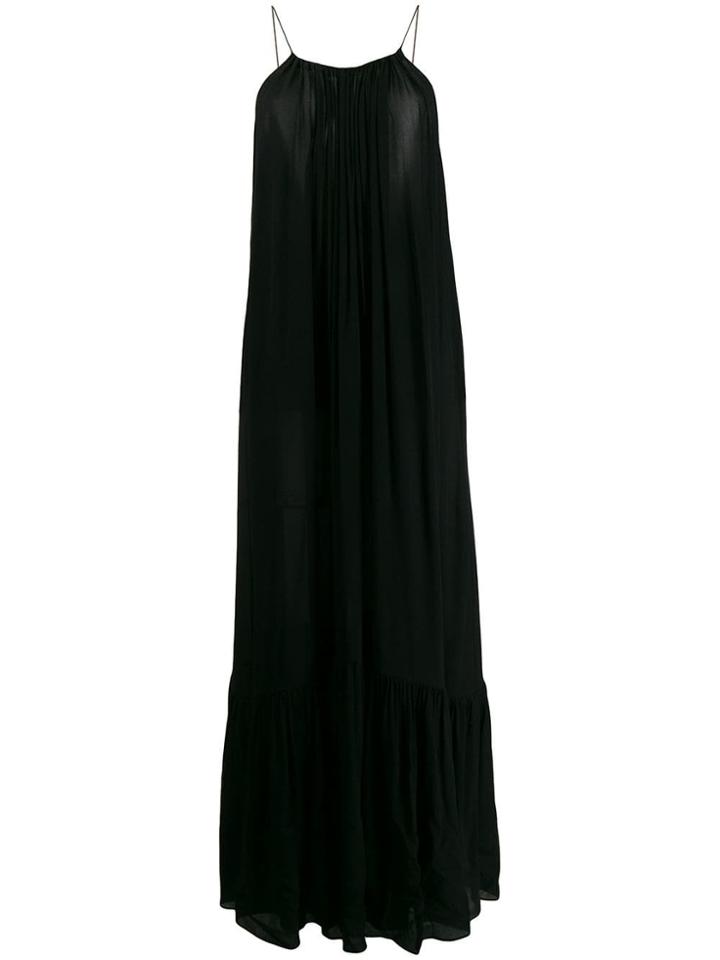 Erika Cavallini Simple Maxi Dress - Black