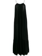 Erika Cavallini Simple Maxi Dress - Black