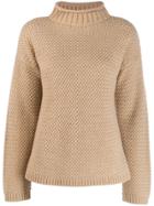 Theory Funnel Neck Sweater - Neutrals