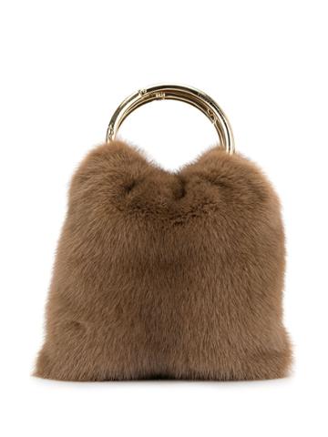 Simonetta Ravizza Furrissima Mini Bag - Brown