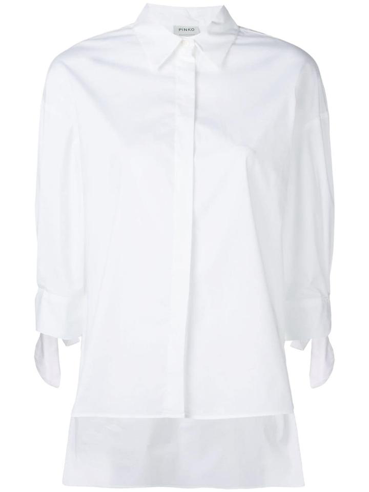 Pinko Plain Poplin Shirt - White