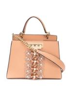 Zac Zac Posen Earthette Double Compartment Satchel Bg - Neutrals