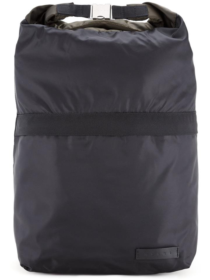 Marni Buckle Backpack - Black
