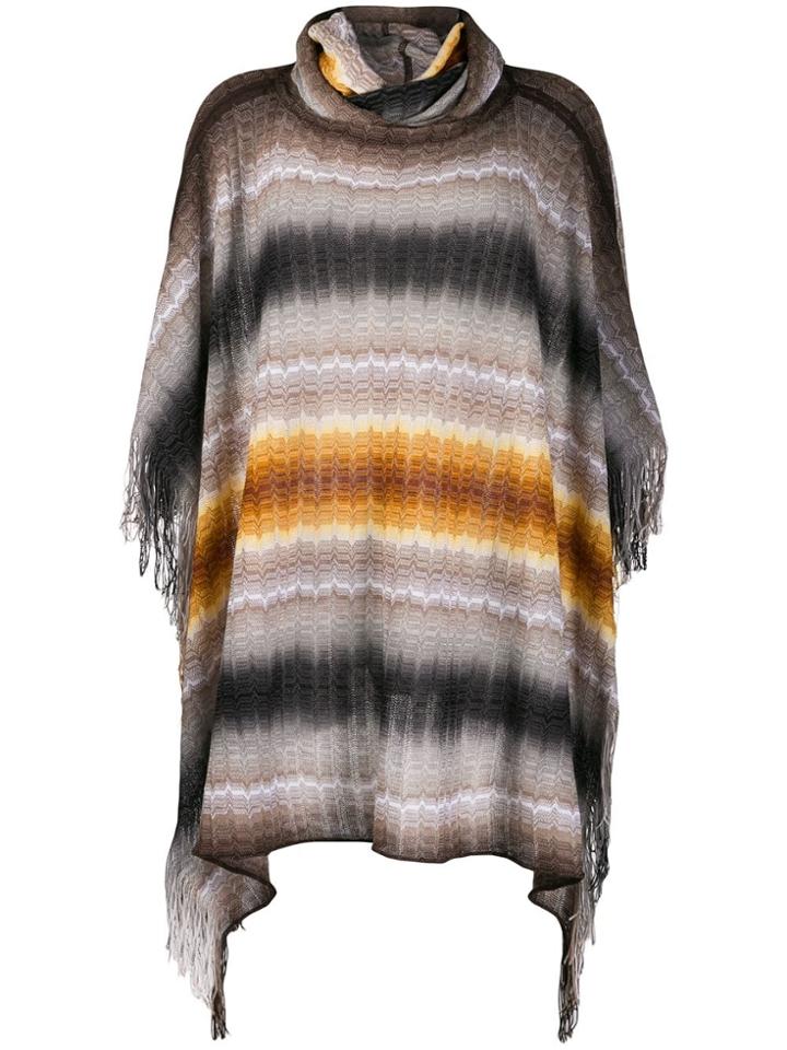 Missoni Striped Loose-fit Jumper - Neutrals