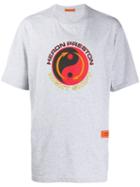 Heron Preston Logo Print T-shirt - Grey
