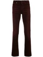 Saint Laurent Corduroy Slim-fit Jeans - Red