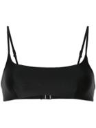 Matteau Bikini Crop Top - Black