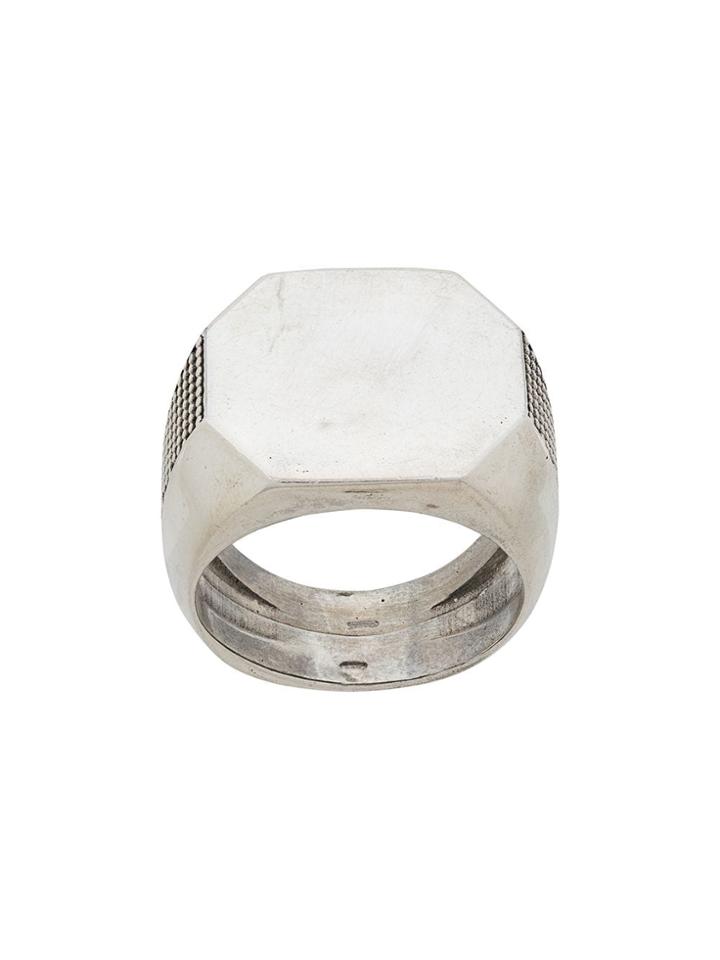Emanuele Bicocchi Signet Ring - Silver