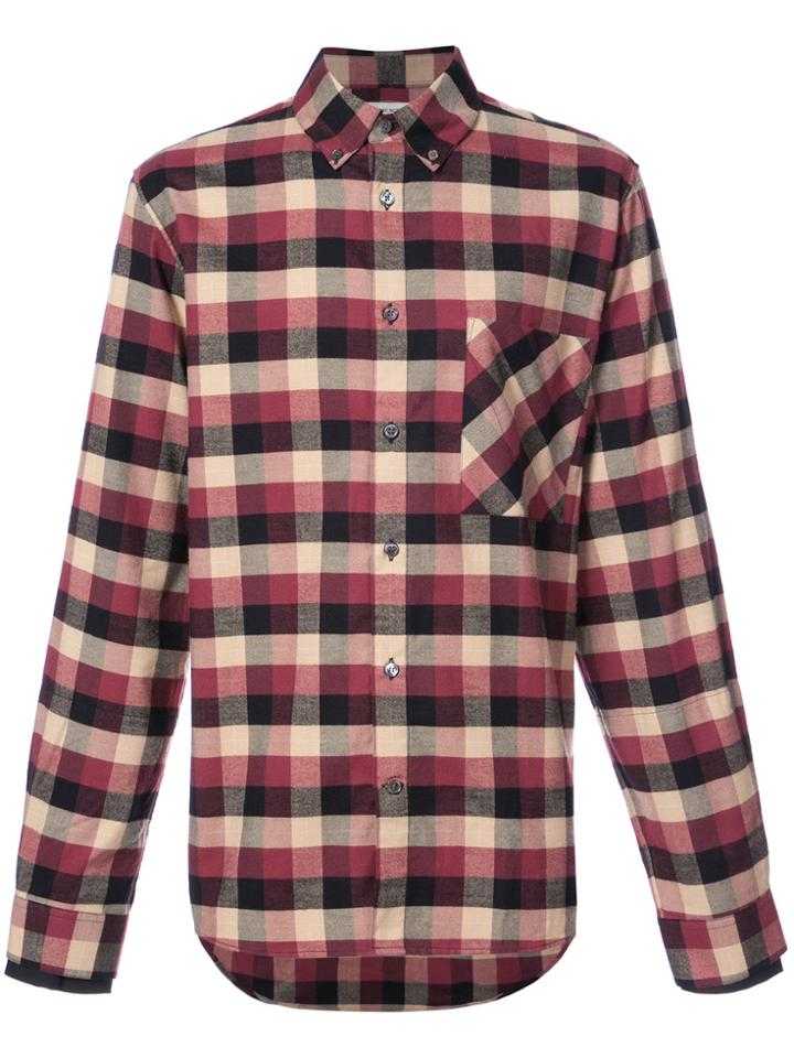 Public School Checked Shirt - Red