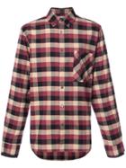 Public School Checked Shirt - Red