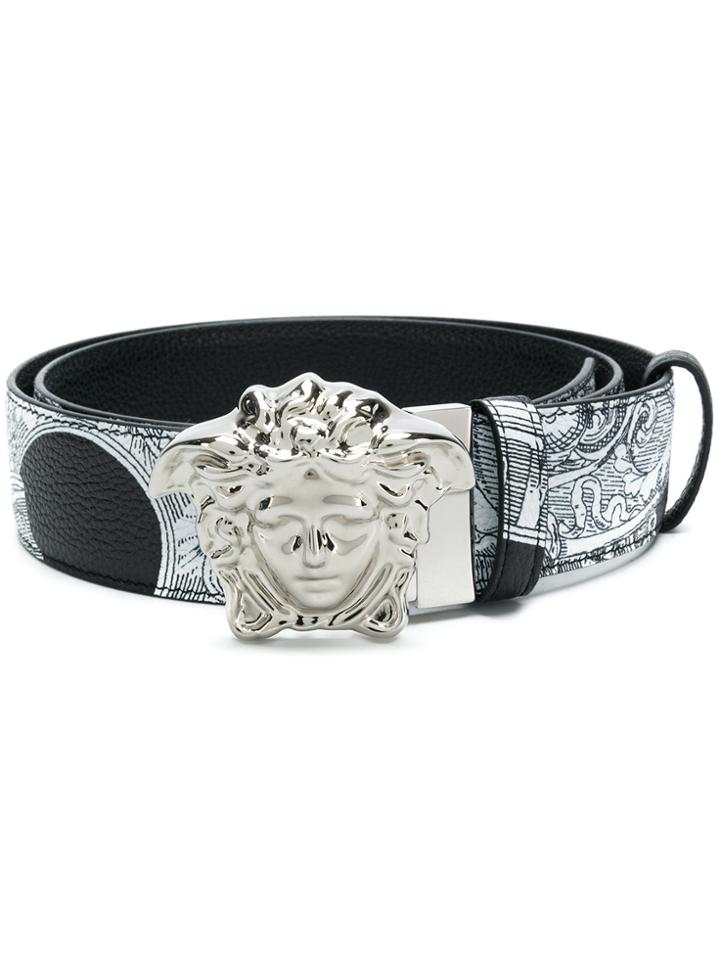Versace Baroccoflage Belt - Black