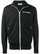 Palm Angels Zip Front Sports Jacket - Black