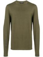 Neil Barrett Stamped Military Sweatshirt - Green