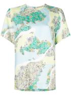 Emilio Pucci Shortsleeved Floral T-shirt - Multicolour