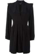 Isabel Marant 'brad' Dress, Women's, Size: 36, Black, Silk/acetate