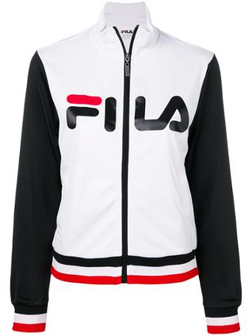 Fila Logo Sports Jacket - White