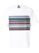 Tommy Hilfiger Striped Patch T-shirt - White