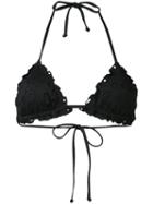 Mc2 Saint Barth - Sagittarius Bikini Top - Women - Polyimide - M, Black, Polyimide