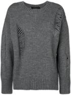 Federica Tosi Distressed Jumper - Grey