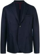 Harris Wharf London Boxy Blazer Jacket - Blue