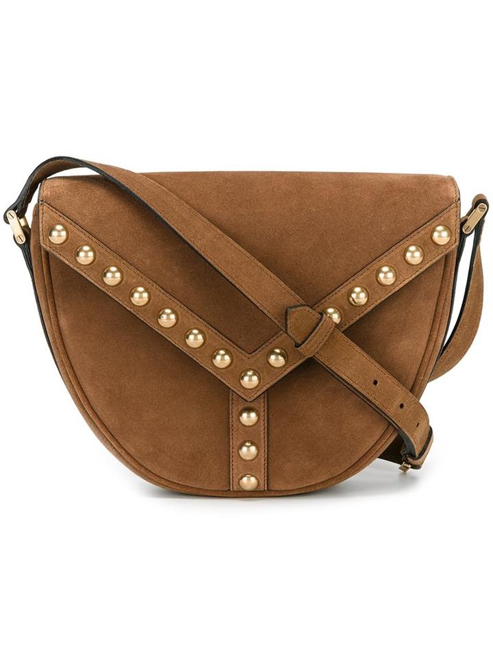 Saint Laurent 'y Studs' Satchel Bag