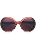 Gucci Eyewear Oversized Round-frame Sunglasses - Red