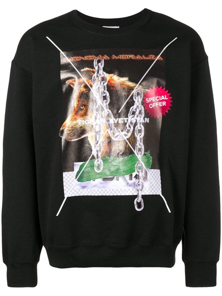 Tigran Avetysian Logo Print Hoodie - Black