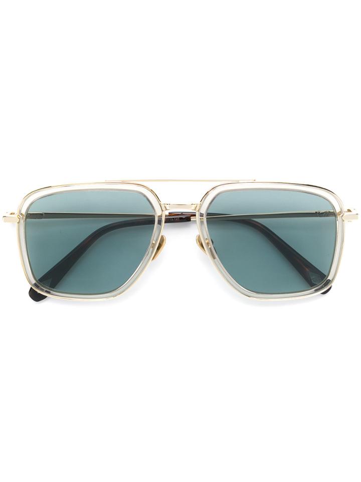 Brioni Oversized Square-shape Sunglasses - Metallic