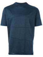 Lanvin Crew Neck T-shirt, Men's, Size: Xs, Blue, Cotton