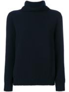 Cruciani Classic Roll-neck Sweater - Blue