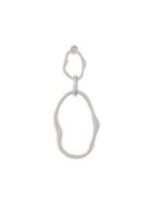 Maria Black Pond Earring - Silver