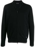Emporio Armani Zipped Neck Sweatshirt - Black