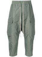 Rick Owens Crop Crotch Trousers - Green