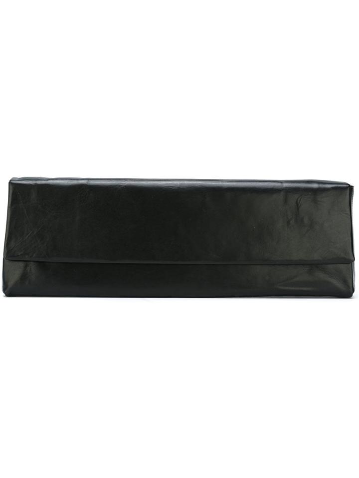 Rick Owens 'midi' Clutch, Women's, Black