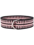 Isabel Marant Aztec Patterned Belt - Black