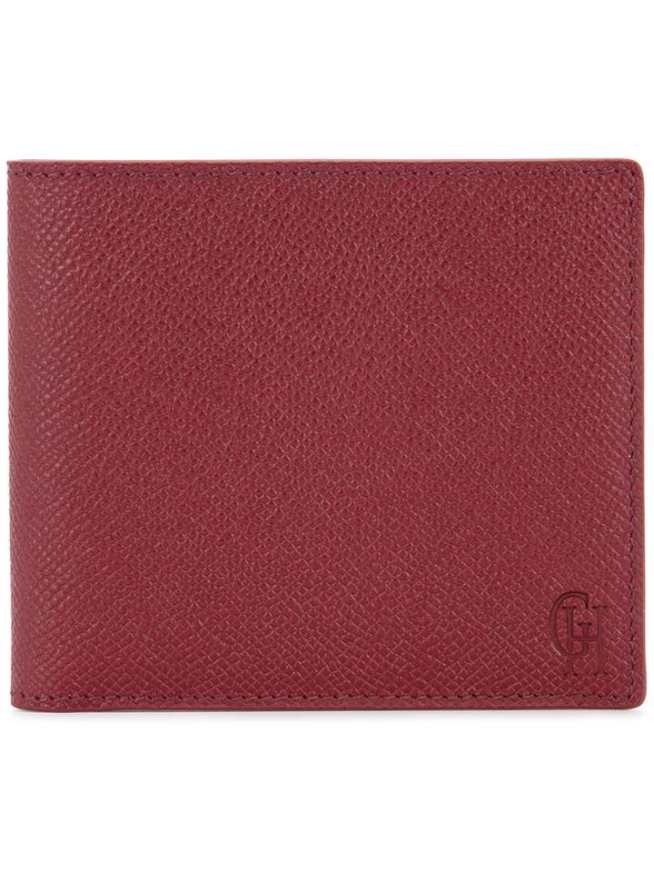 Gieves & Hawkes Billfold Wallet - Red