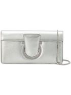 Salvatore Ferragamo Thalia Clutch - Metallic